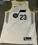 NBA Utah Jazz Lauri Markkanen 2022-23 blanc Maillot